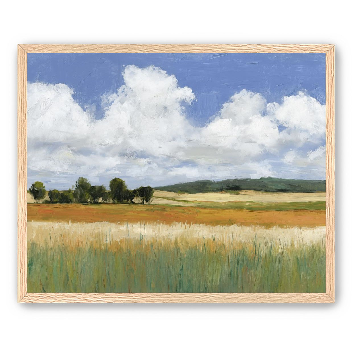 Meadow Under Clouds