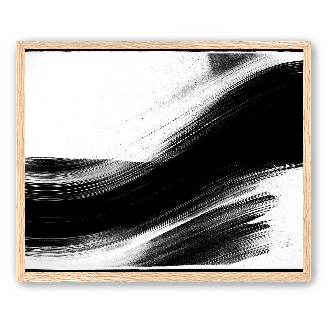 Black weight on white drift