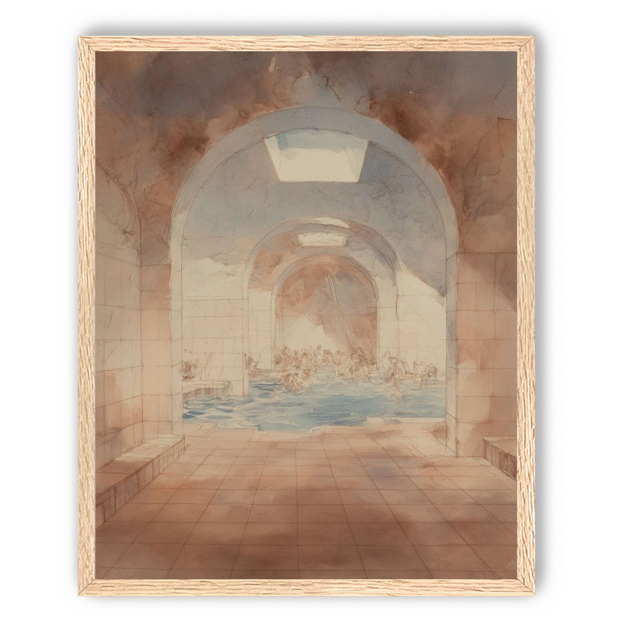 Steam under the arches