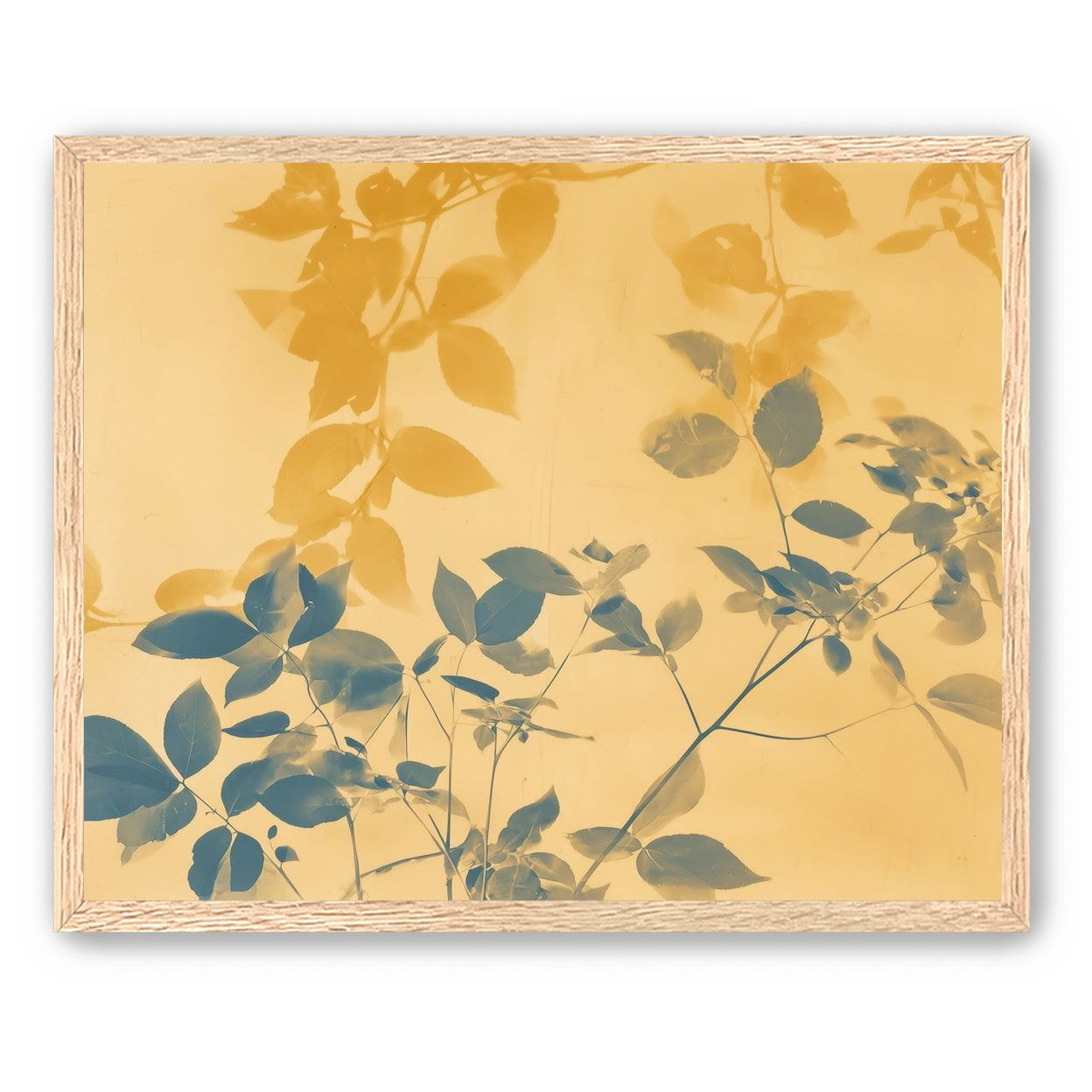 Translucent Film Over Leaves