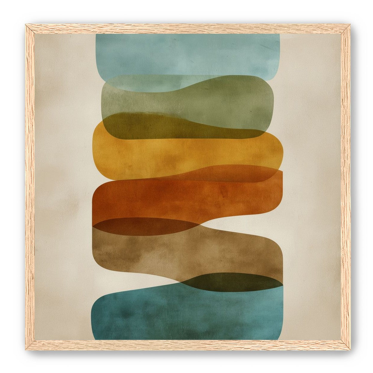 Ribbons of Muted Color