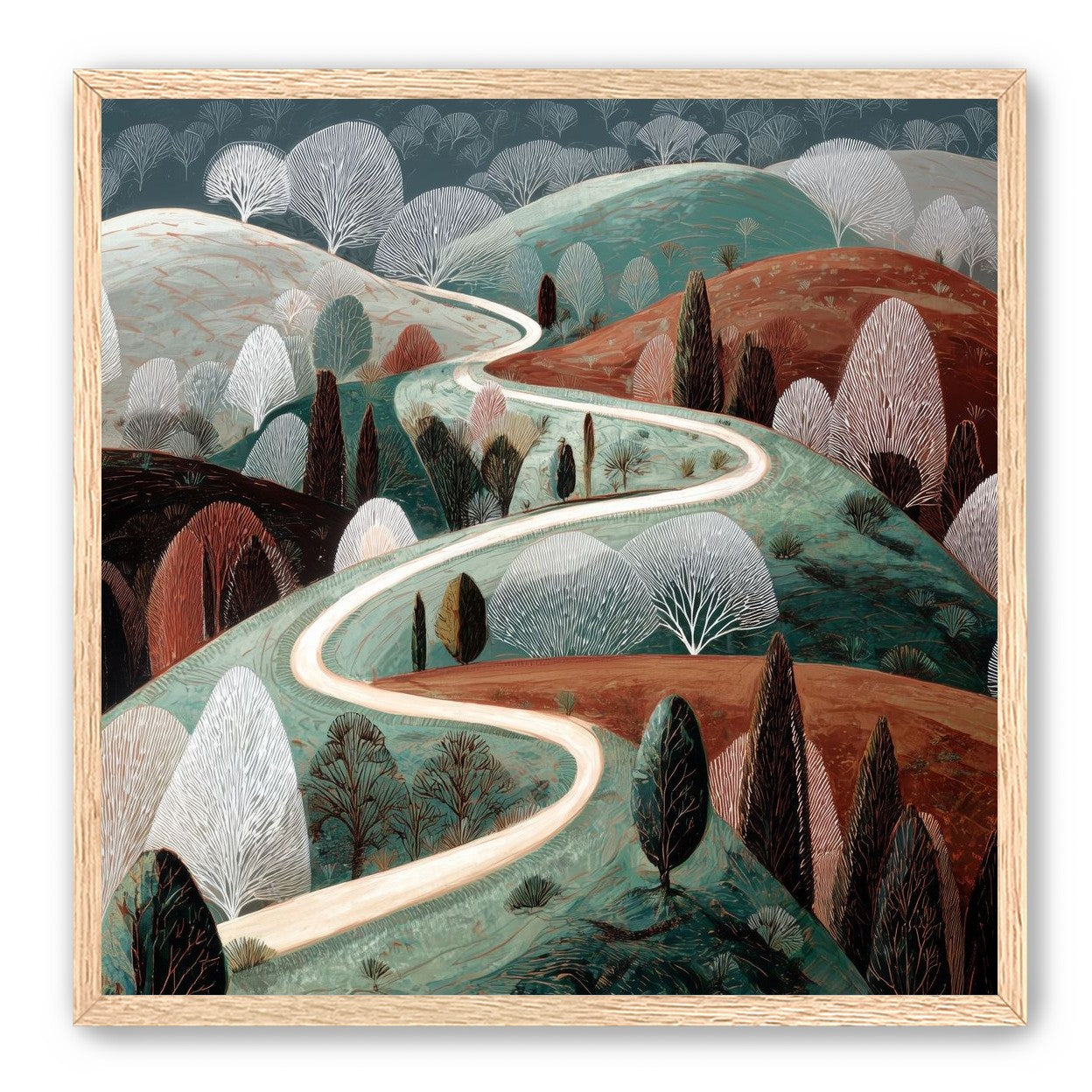 Trail Through the Hills