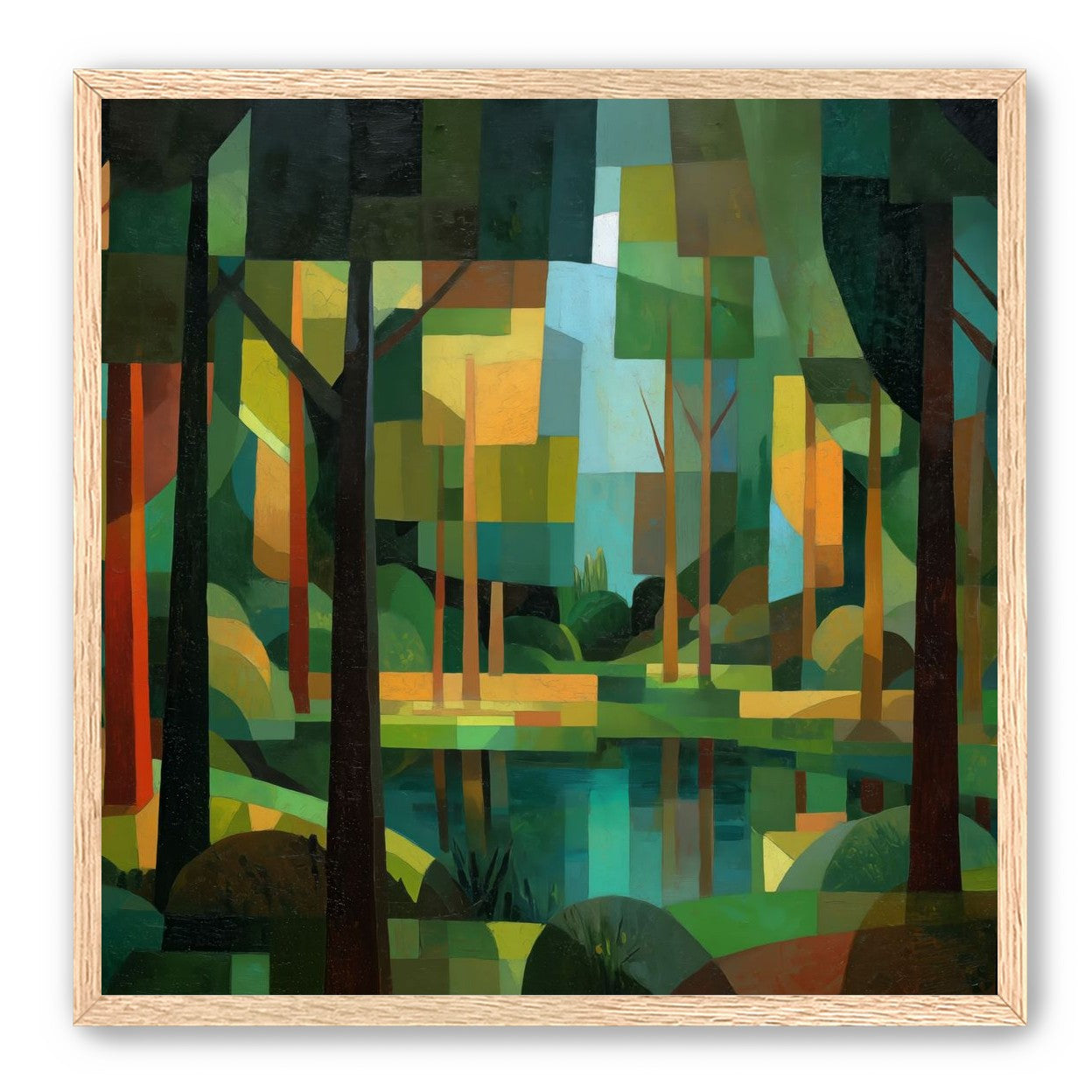 Geometric Trees and Light