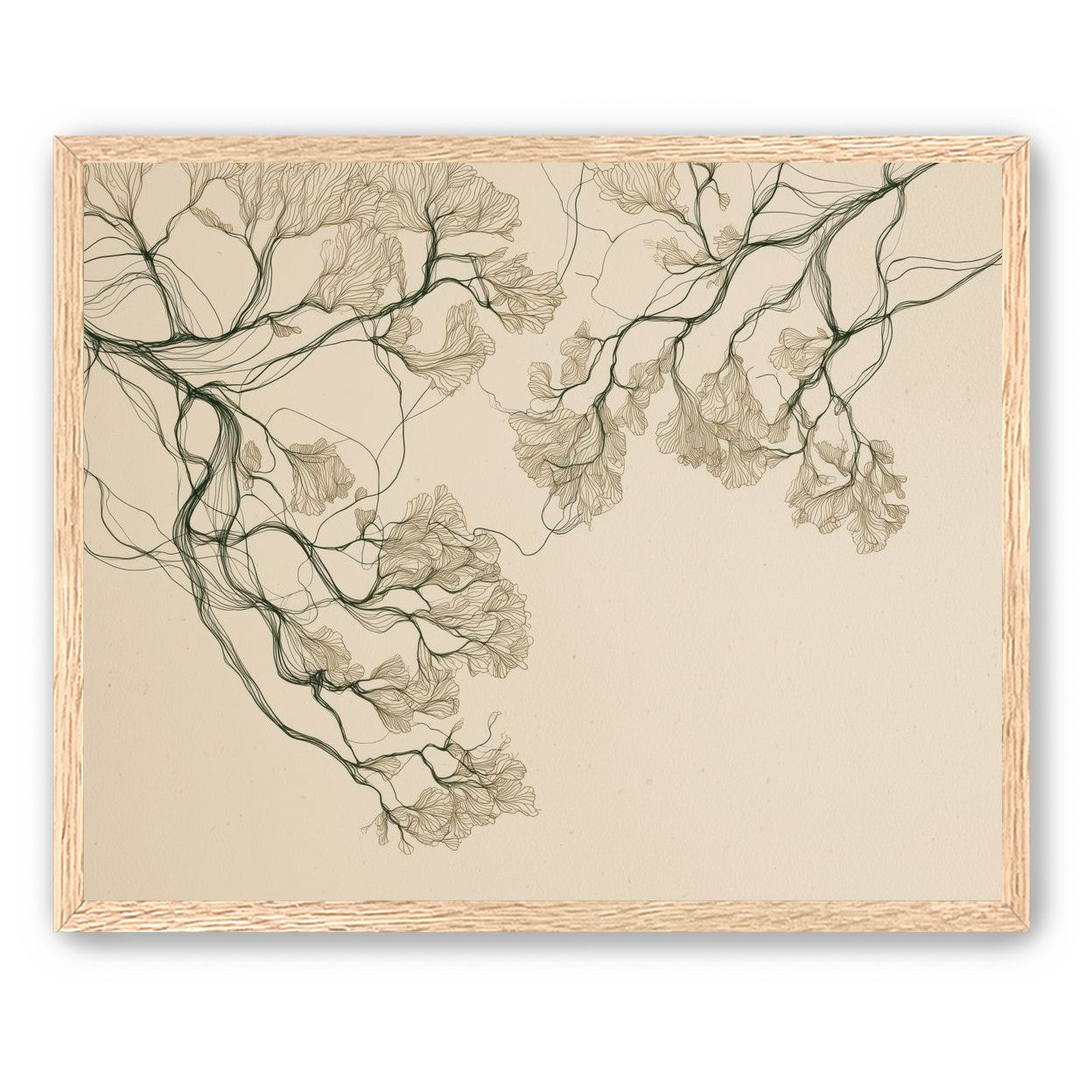 Trees Reduced to Line