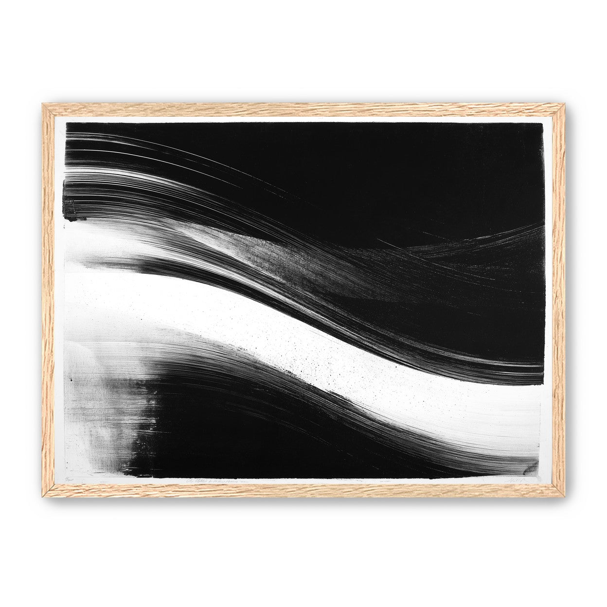 Pressure across a white band
