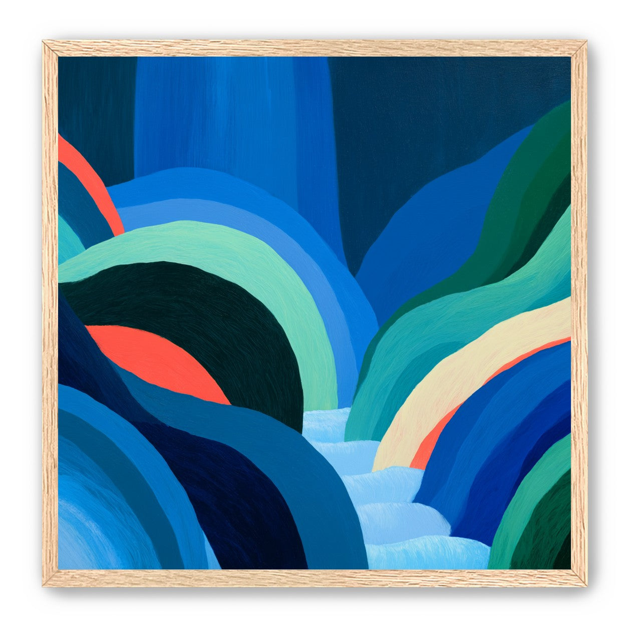 Pressure toward the pale steps