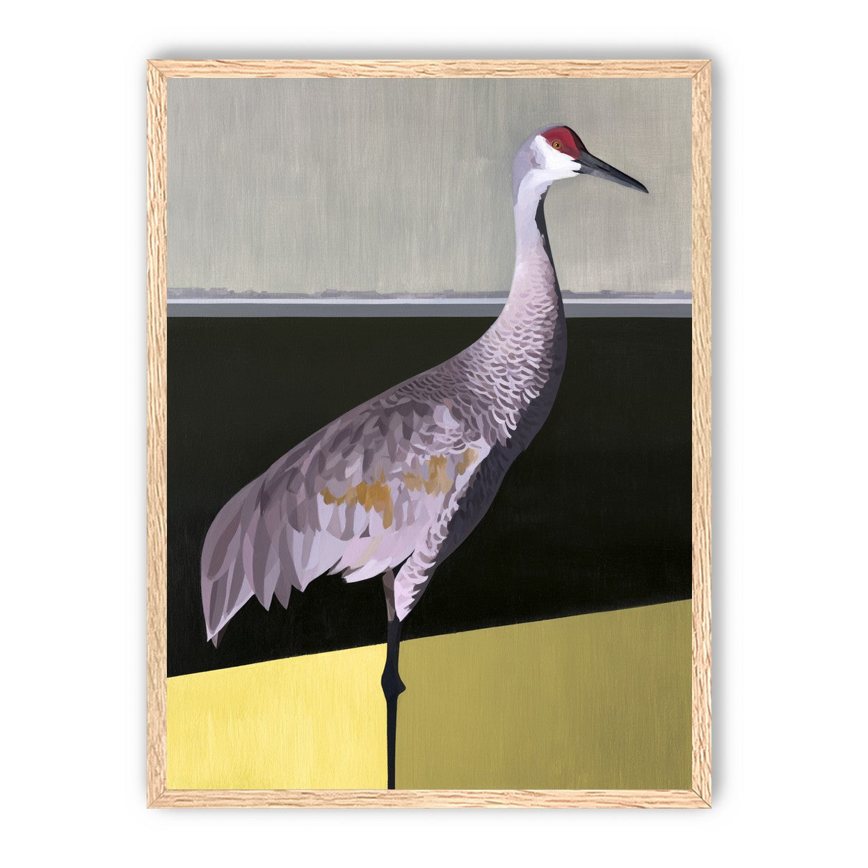 Crane at the hard horizon