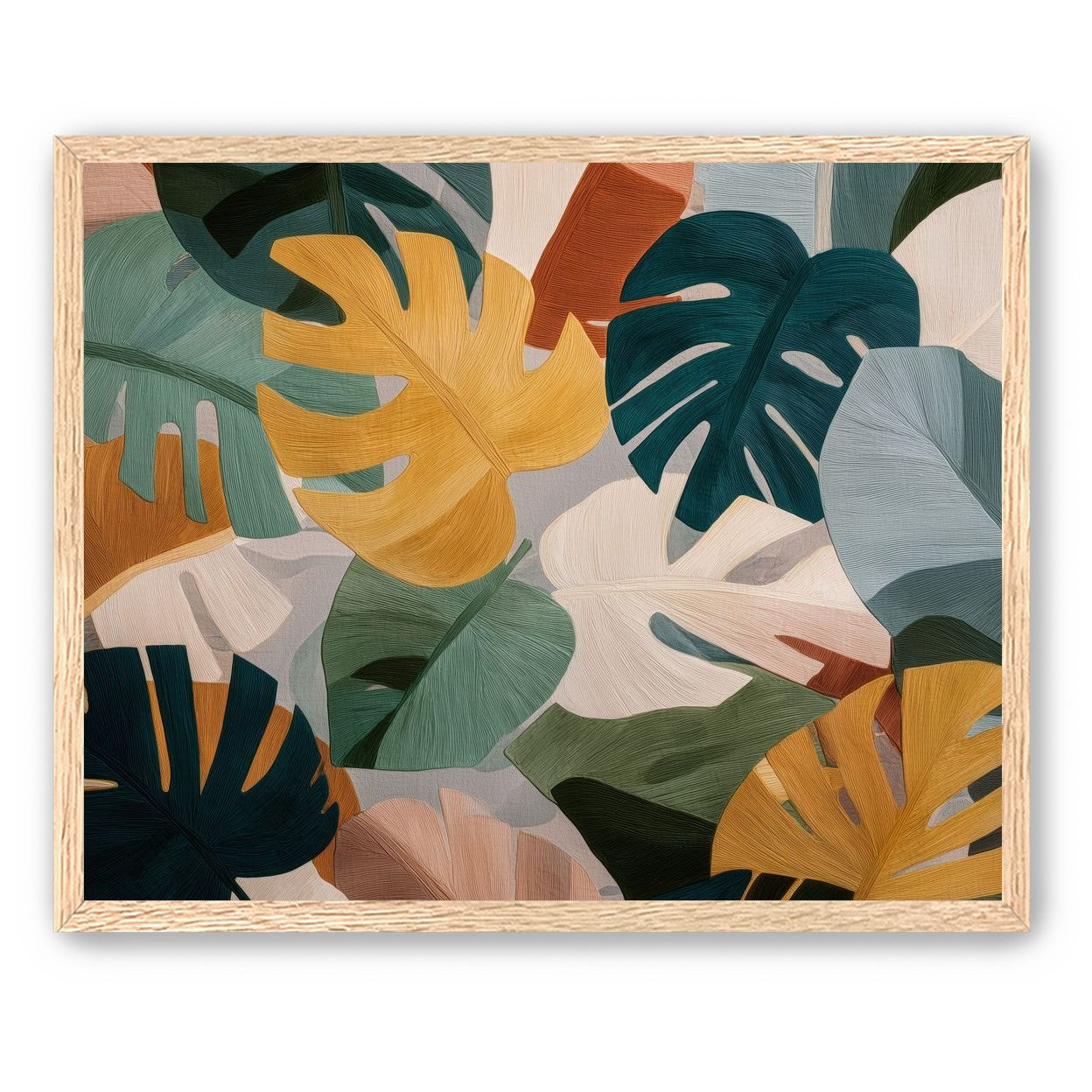 Piles of Palm Fronds