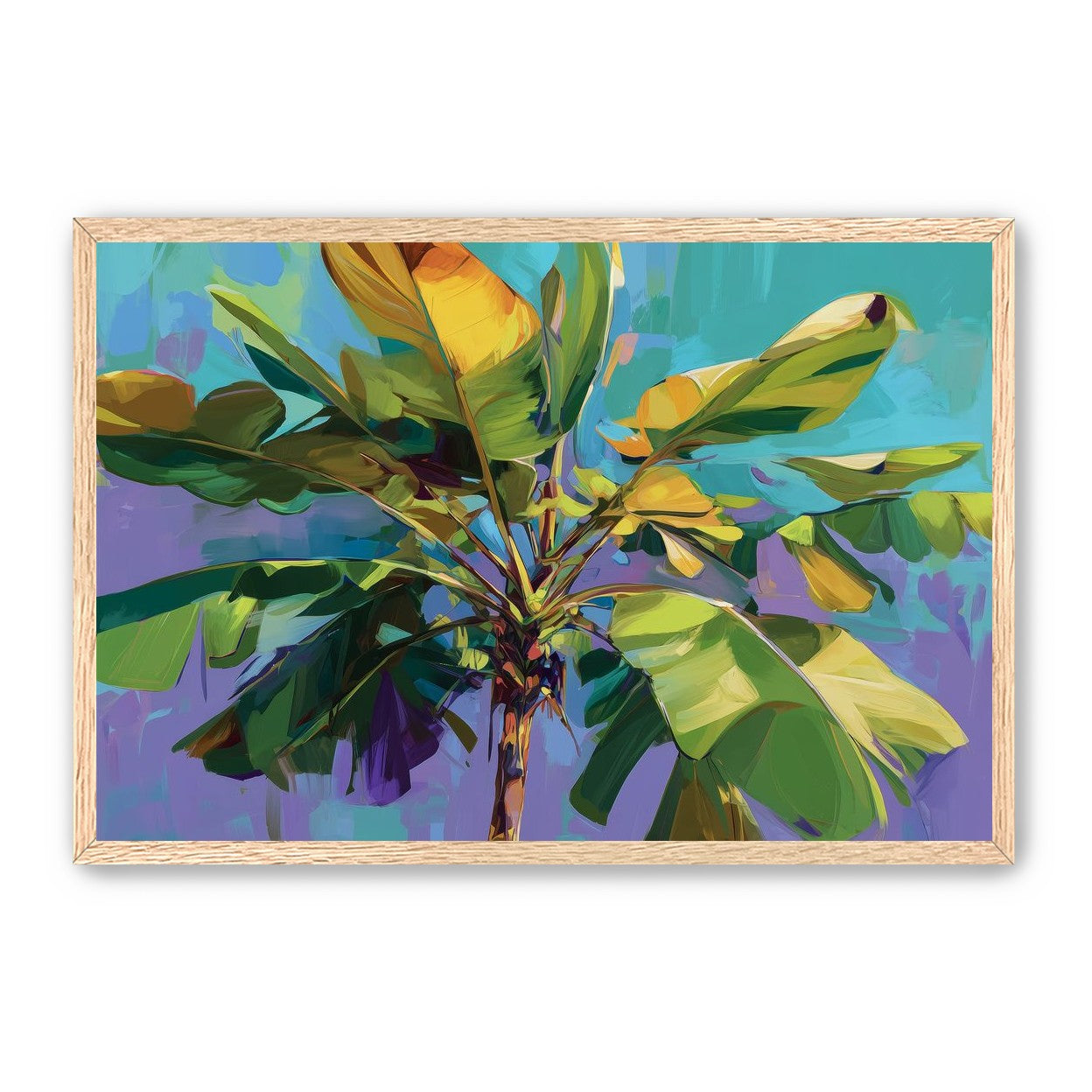 Painted Palm Tree