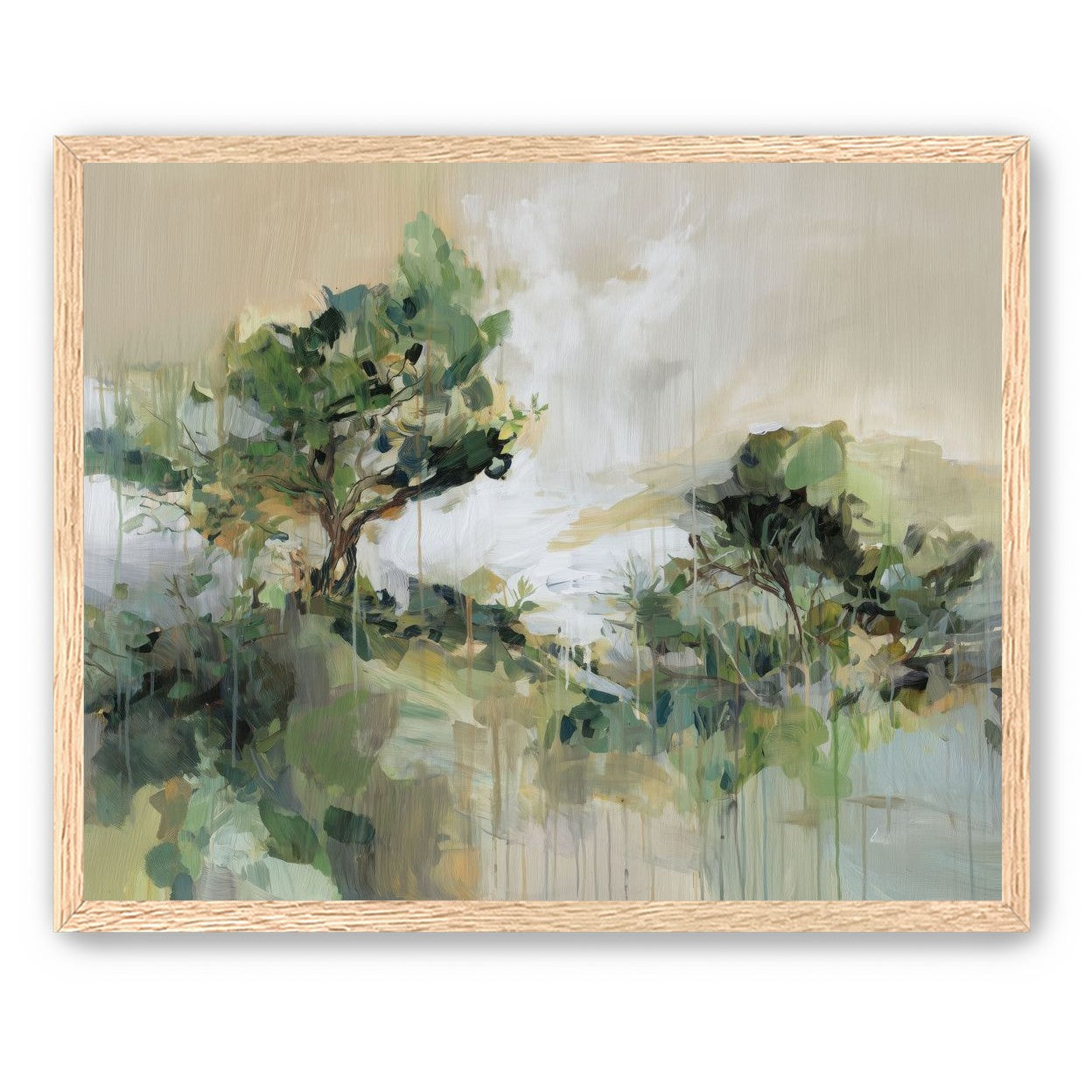 Tree Canopies in Pale Light