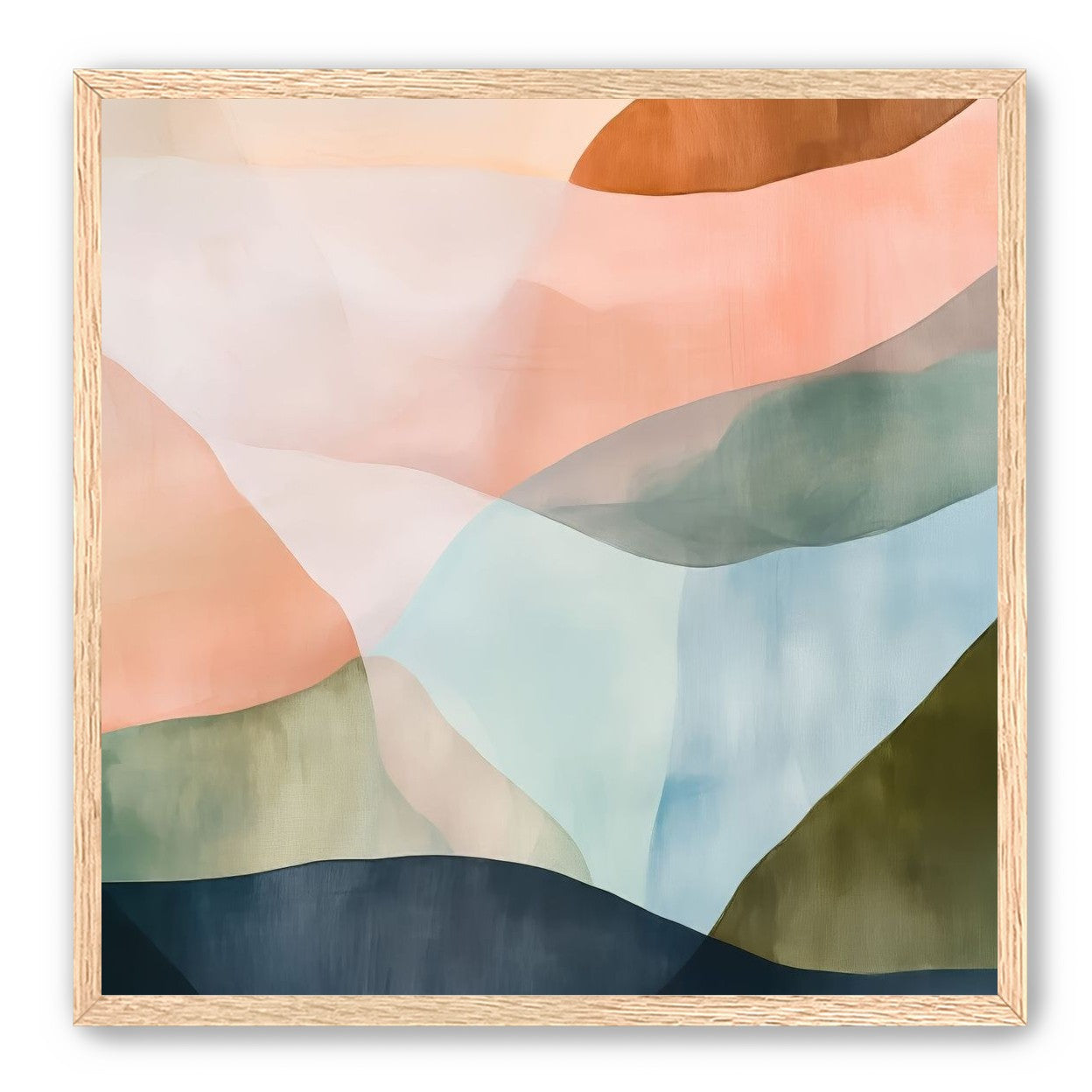 Terracotta and Blue Planes