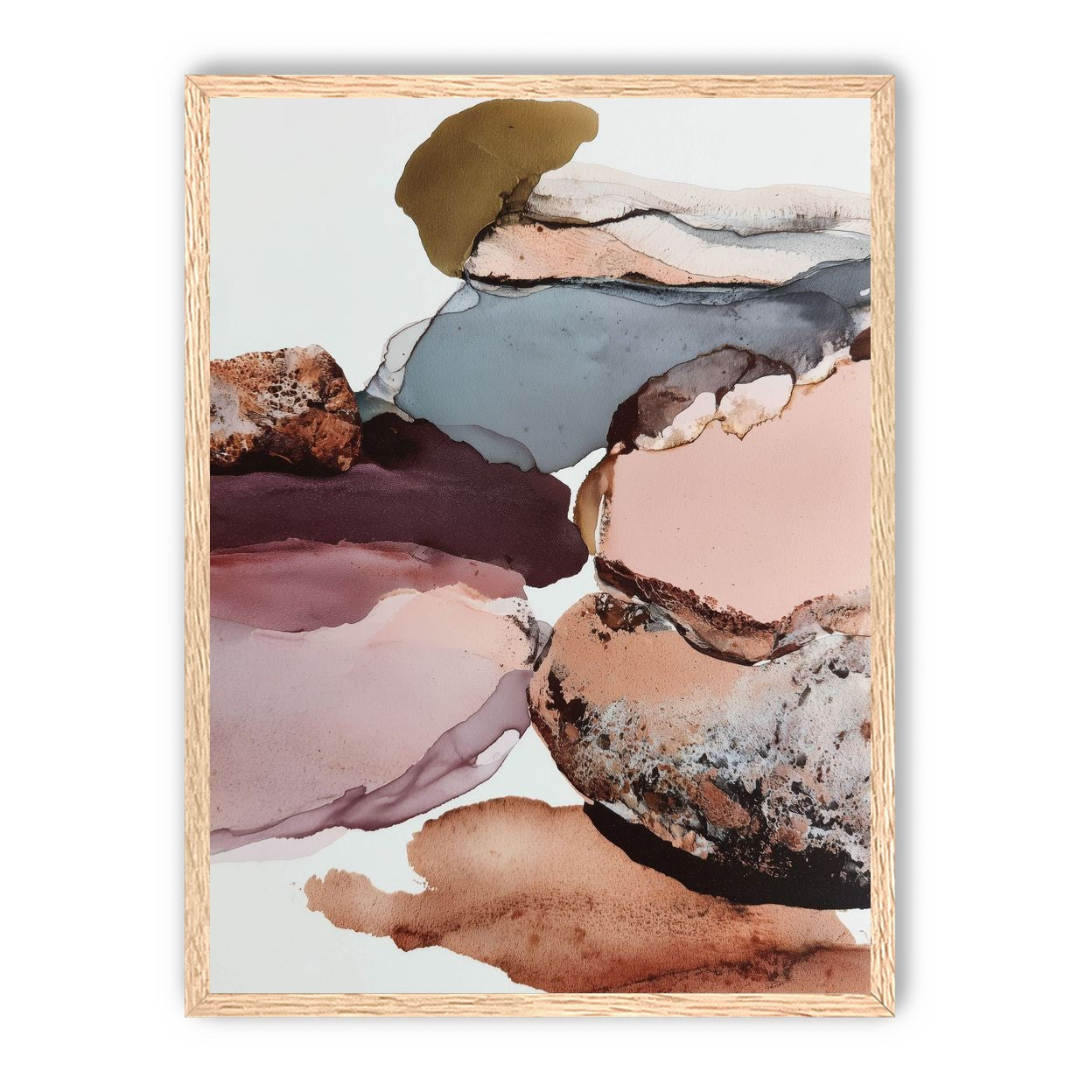Pink and Stone Forms