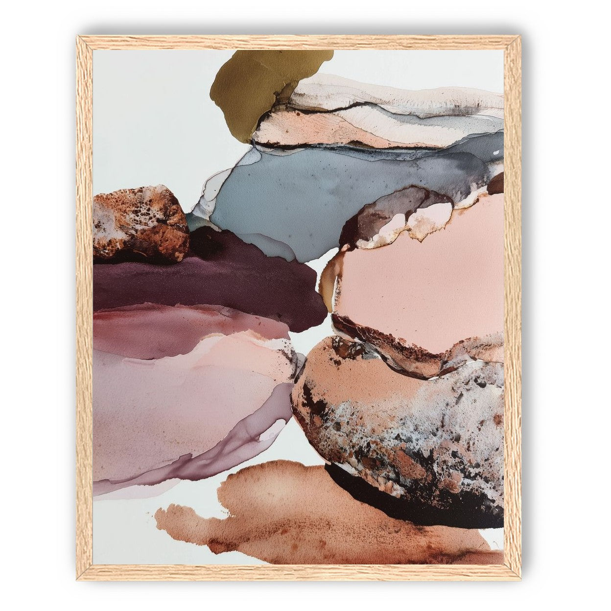 Pink and Stone Forms