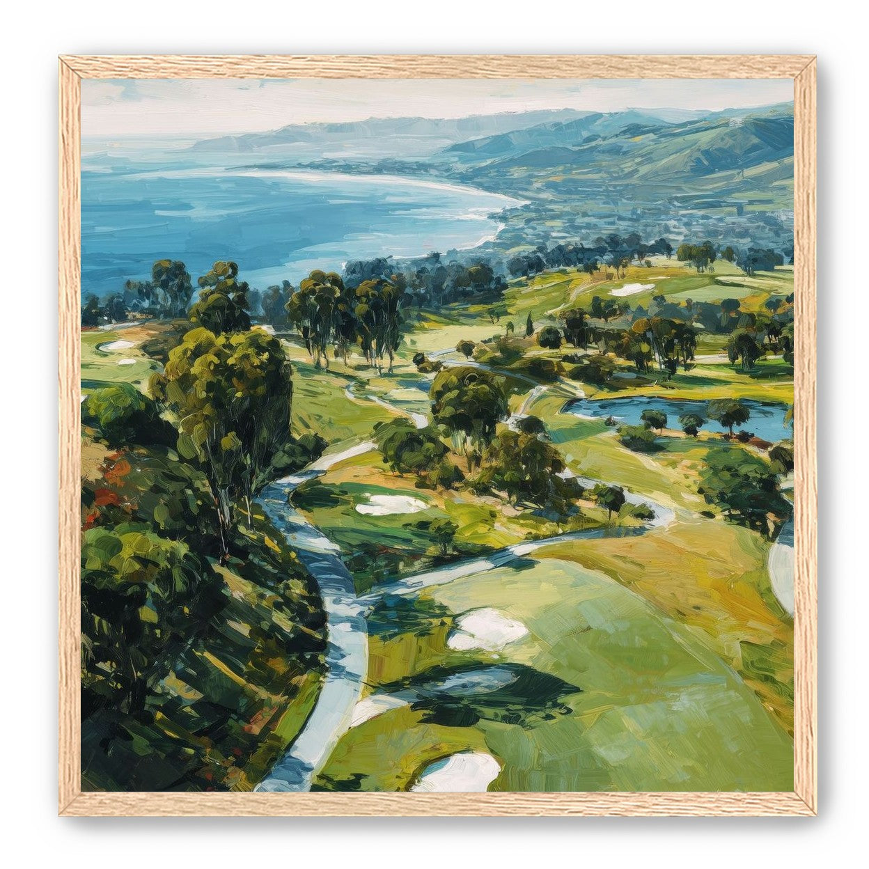 Late Light on Golf Links