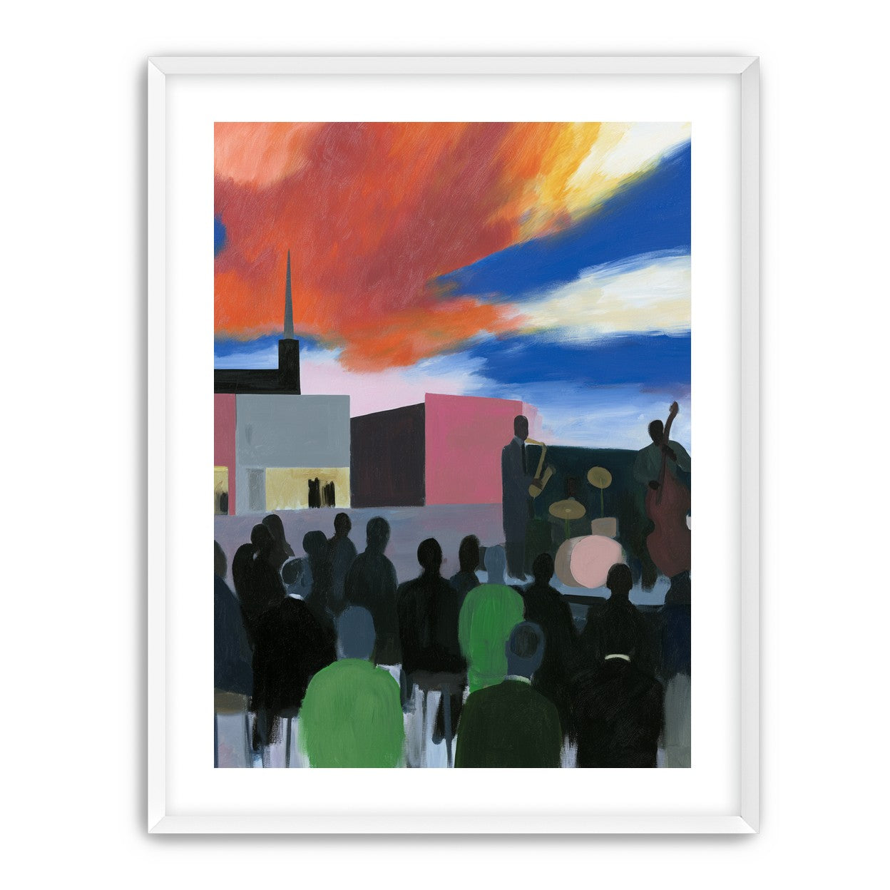 Jazz set among hard walls
