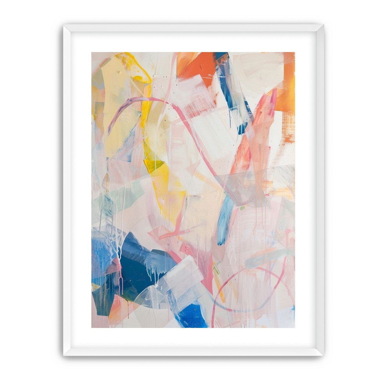 Coral light crossing blue