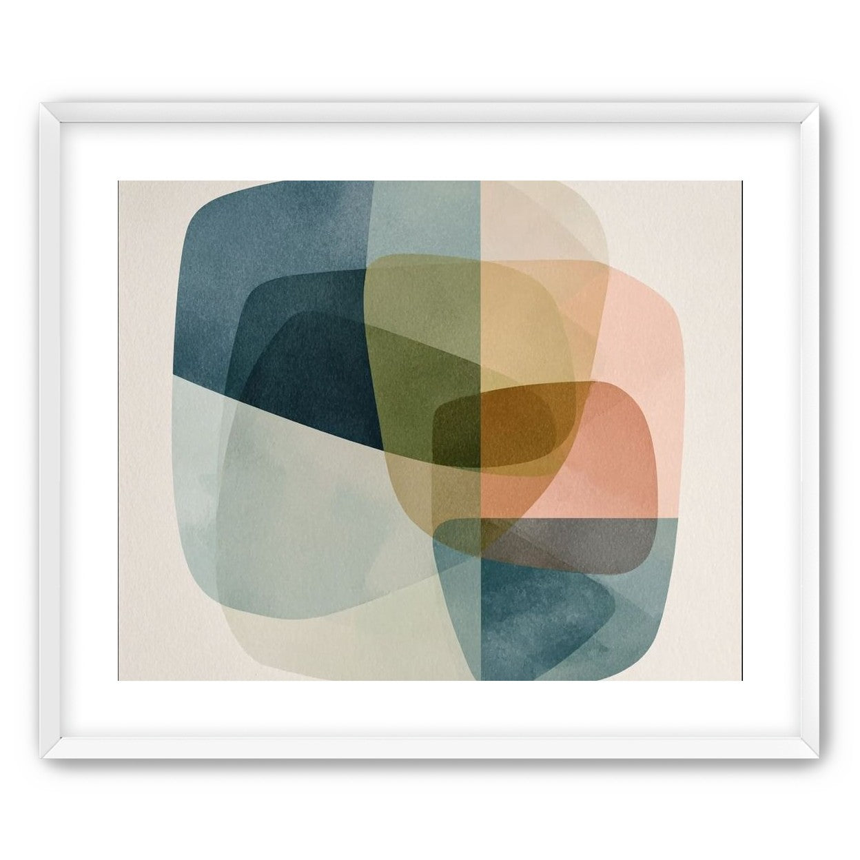 Muted layers within soft corners