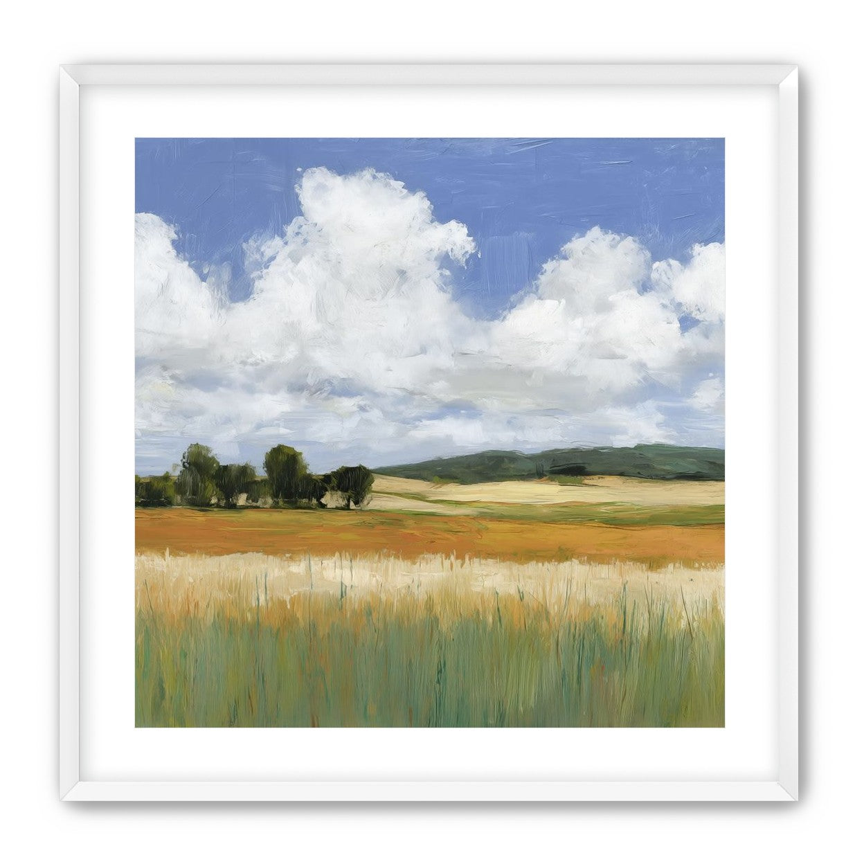 Meadow Under Clouds