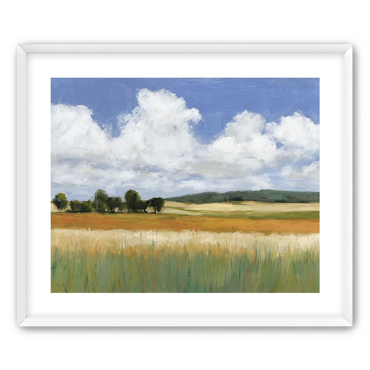 Meadow Under Clouds