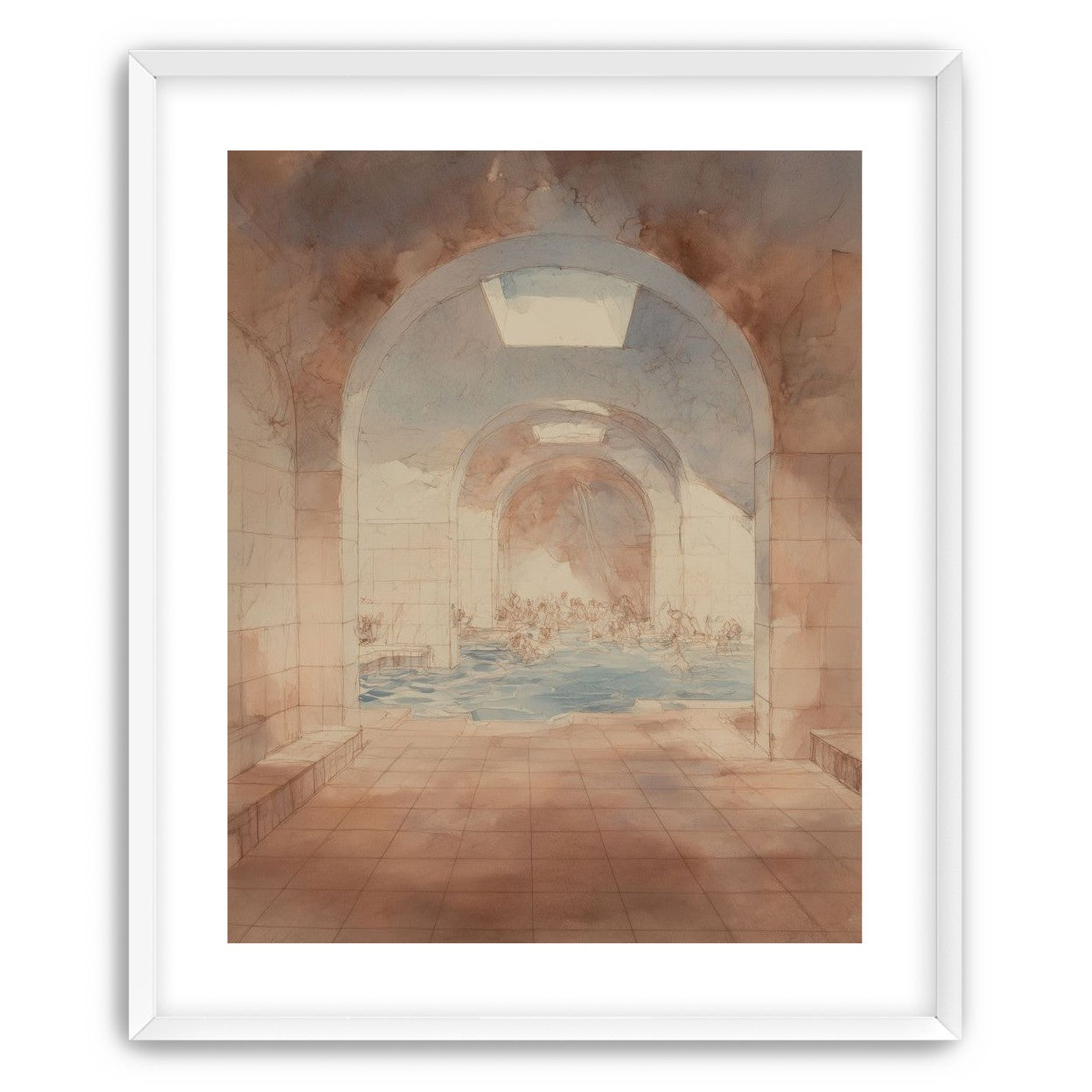 Steam under the arches