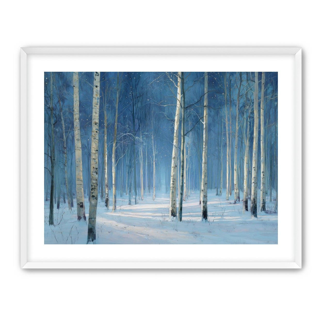 Stillness Between the Trees