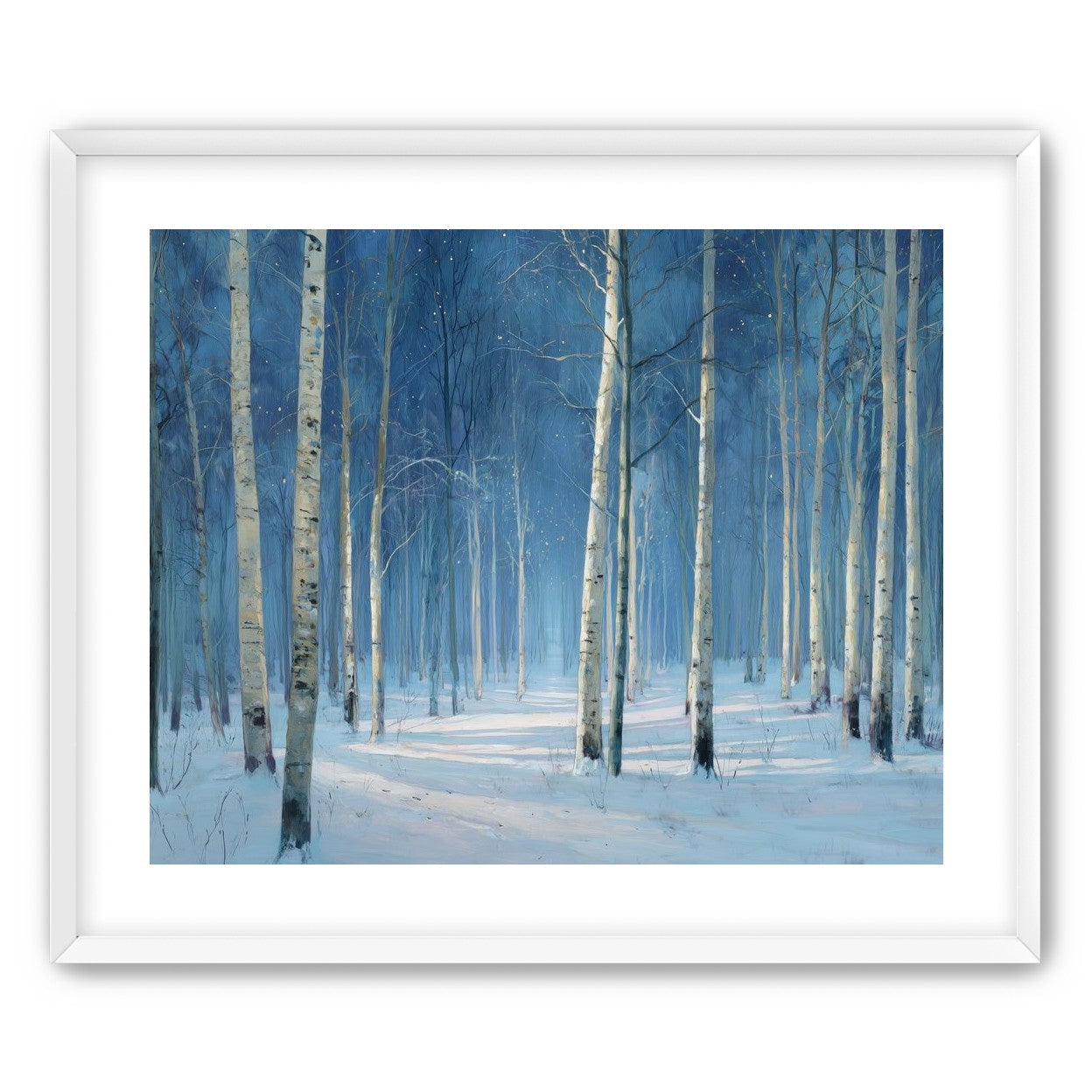 Stillness Between the Trees