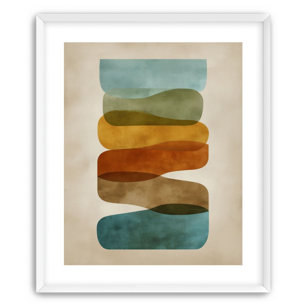 Ribbons of Muted Color