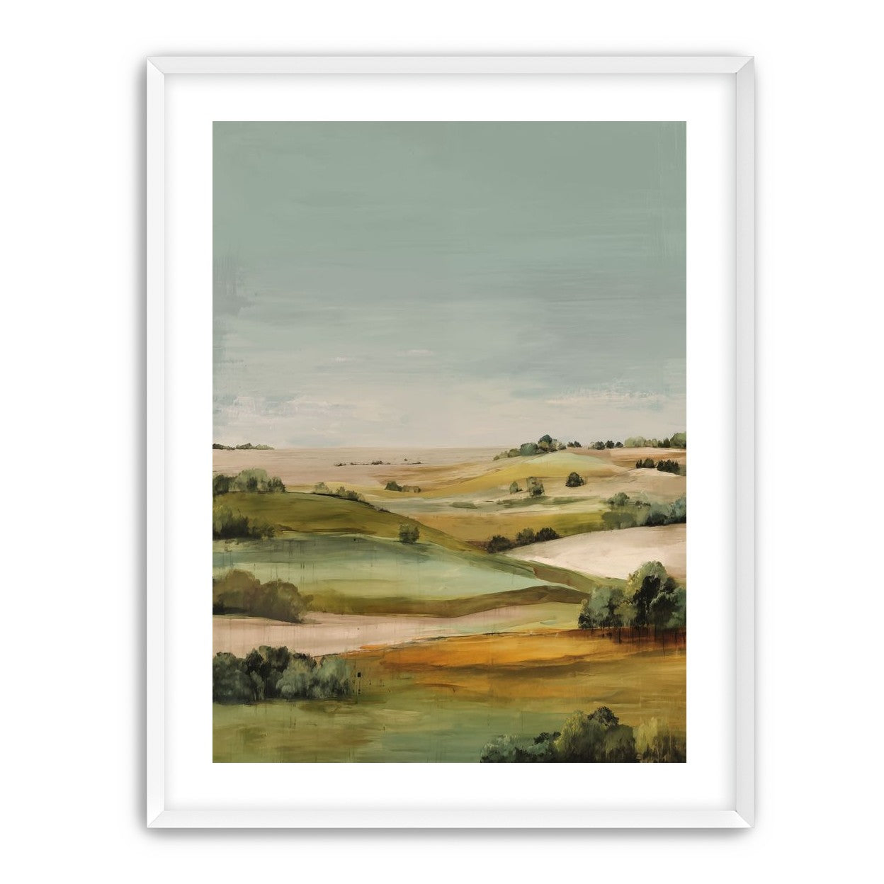 Valley with Rolling Hills