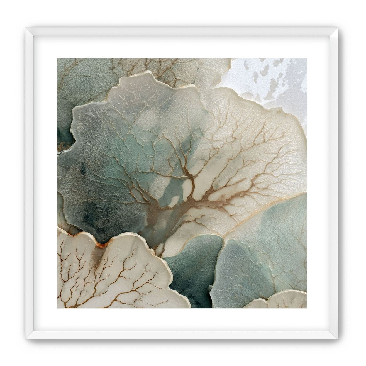 Translucent Leaves with Fine Veins