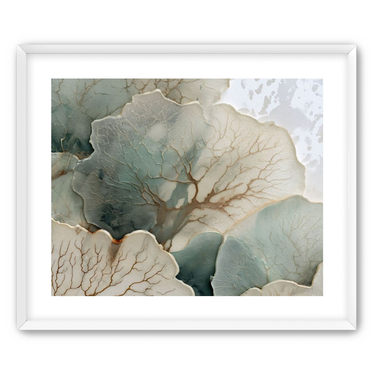 Translucent Leaves with Fine Veins