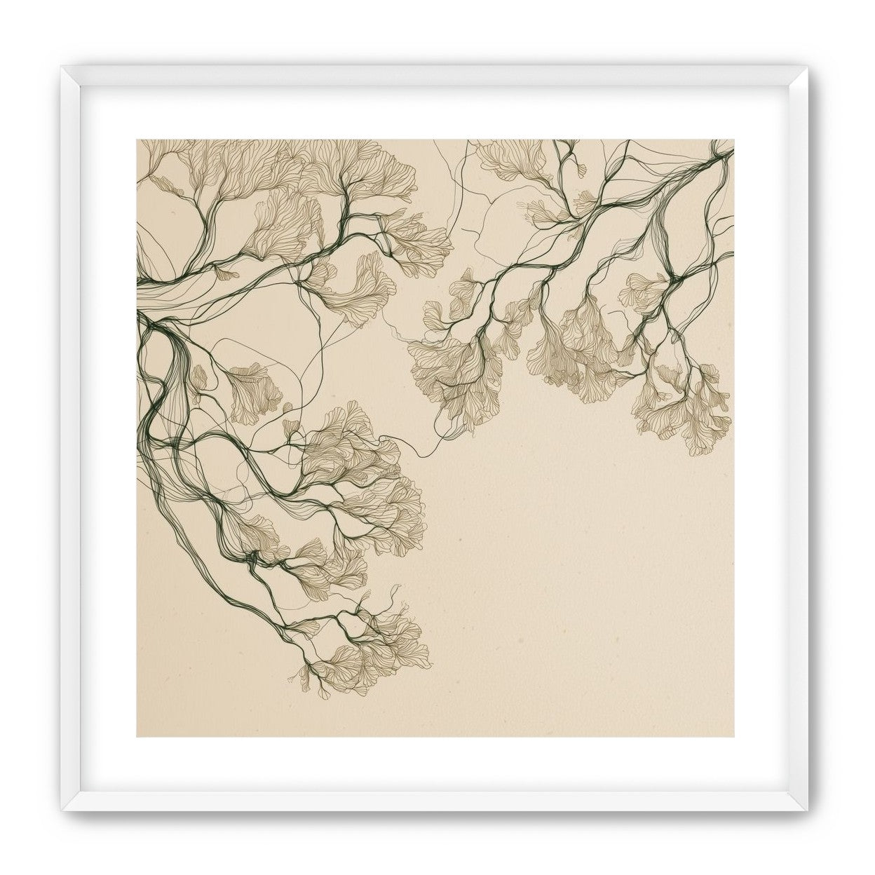 Trees Reduced to Line