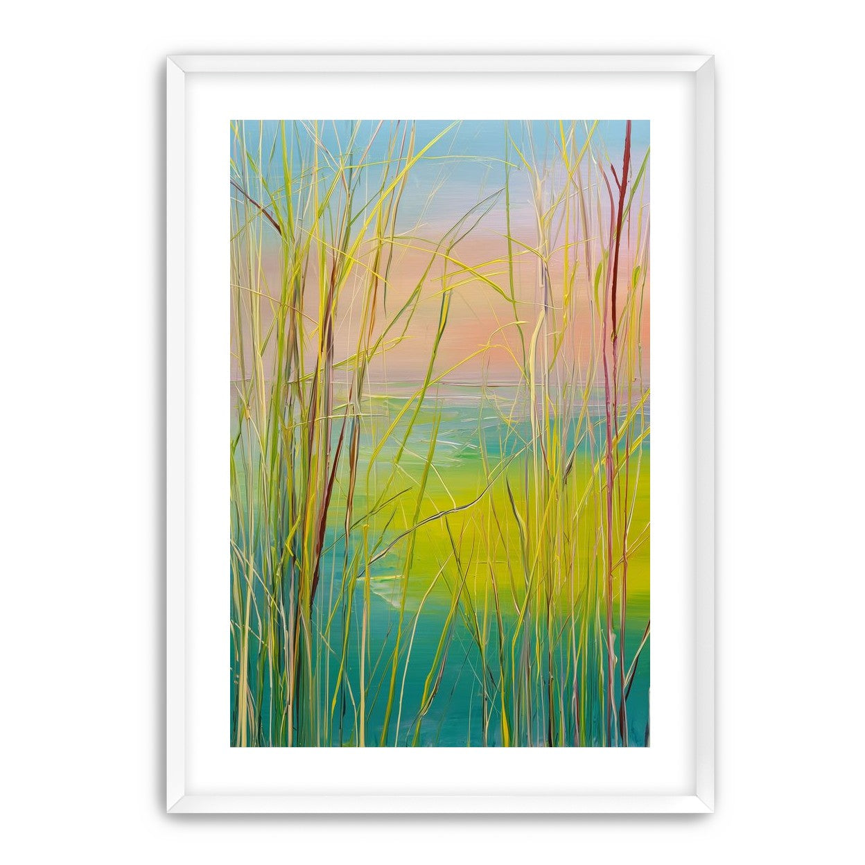 Reeds at Low Tide