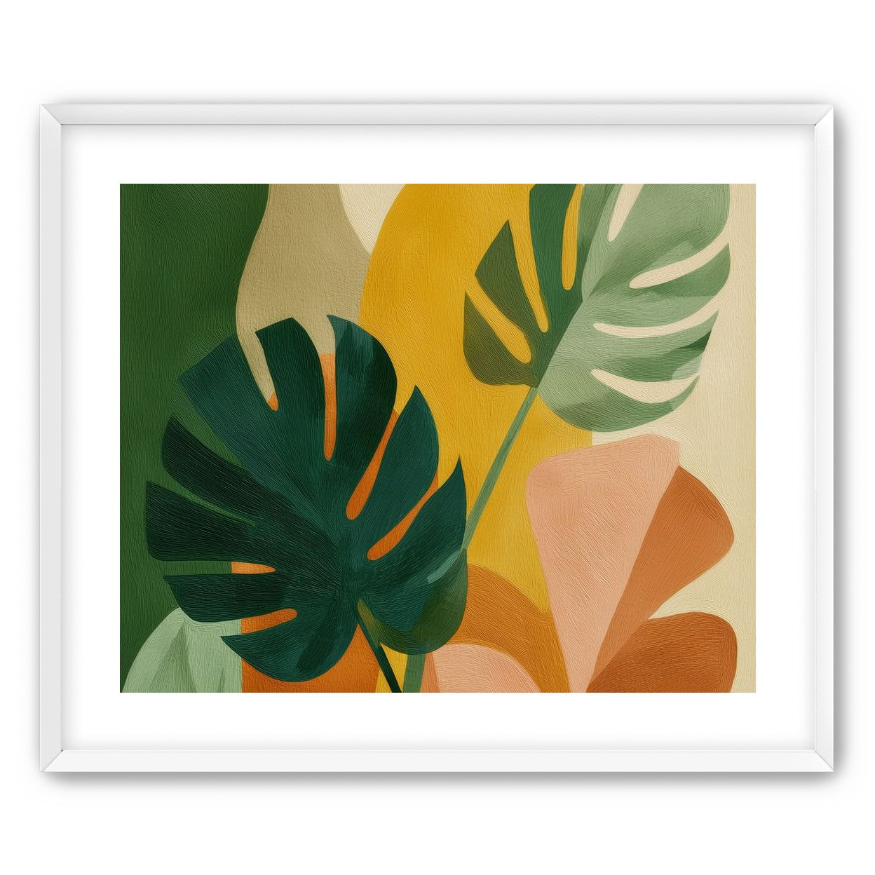 Leaves of Green and Brown