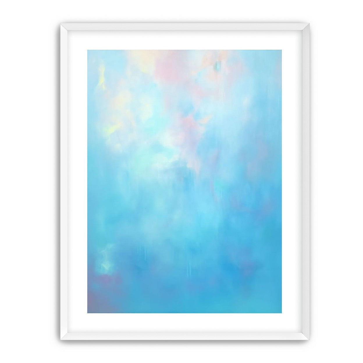 Shifts in Cerulean, Aqua, Golden Accents