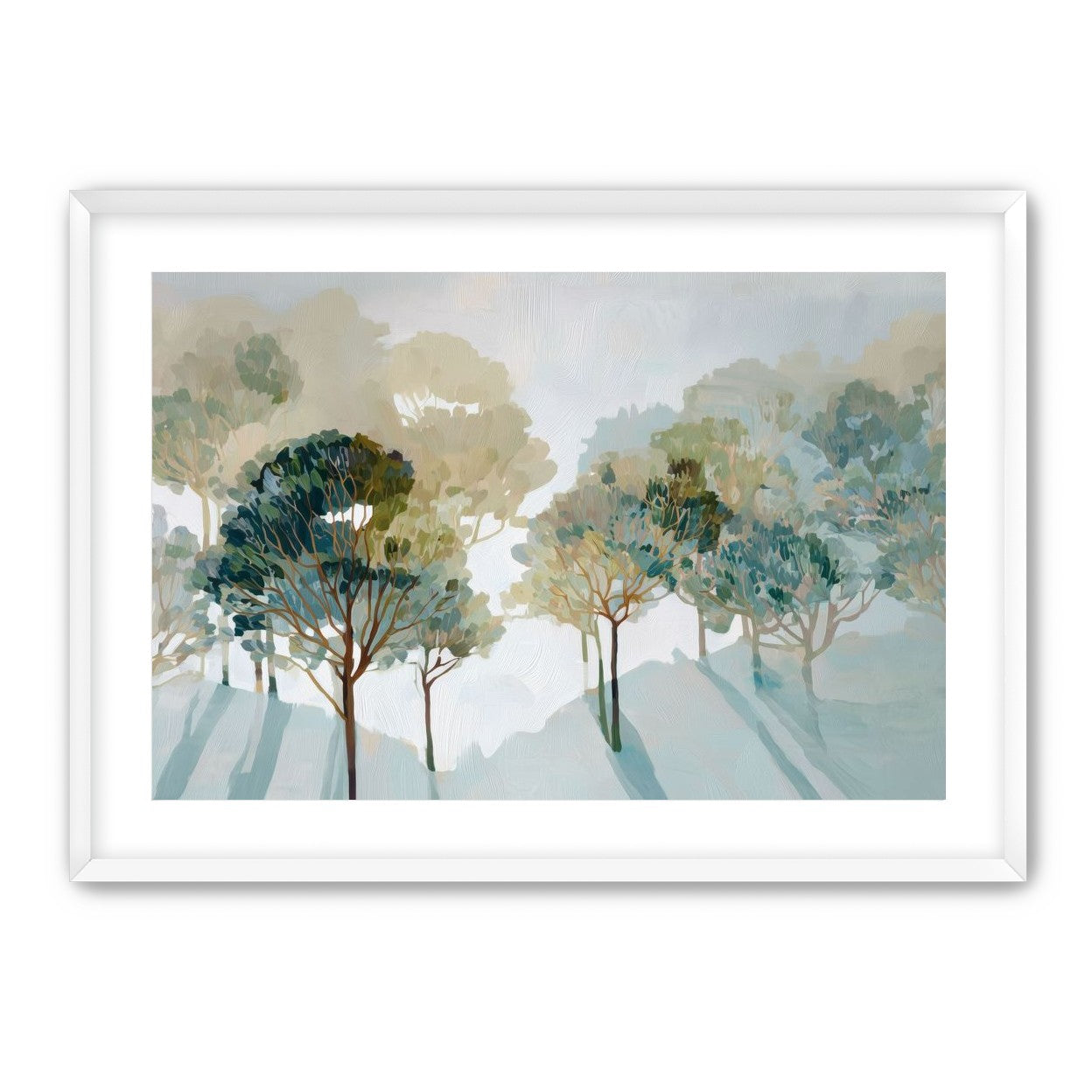 Light Filled Tree Line