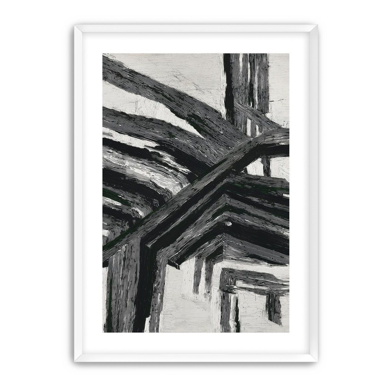 Beams pressed into shadow