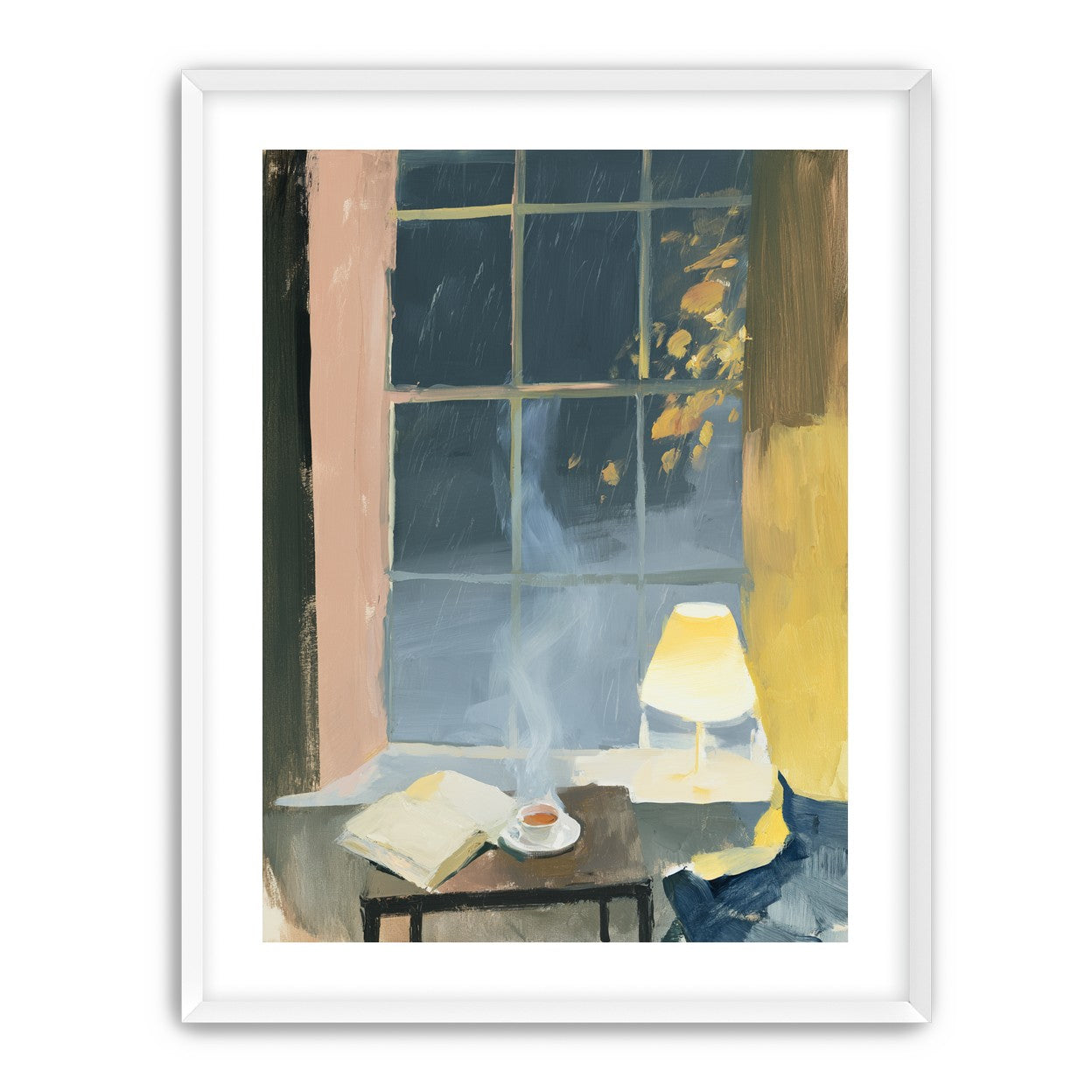 Steam in the windowlight