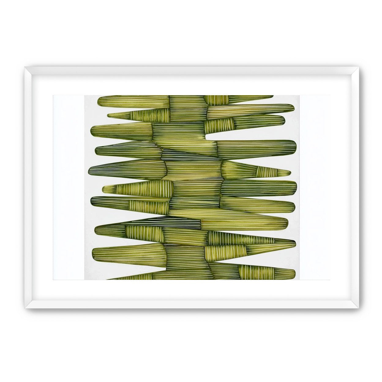 Olive green stacking lightens