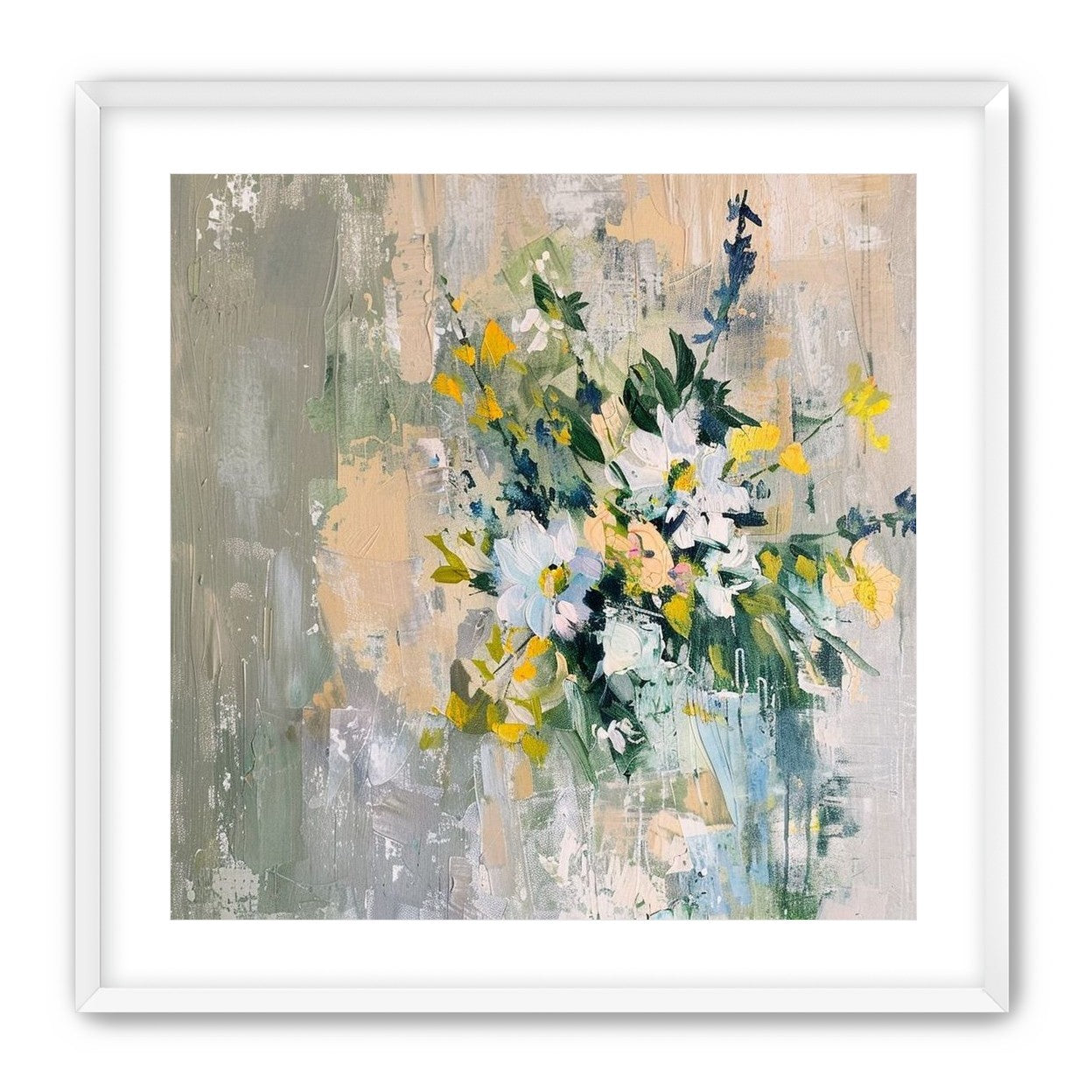 Flowers finding their way out