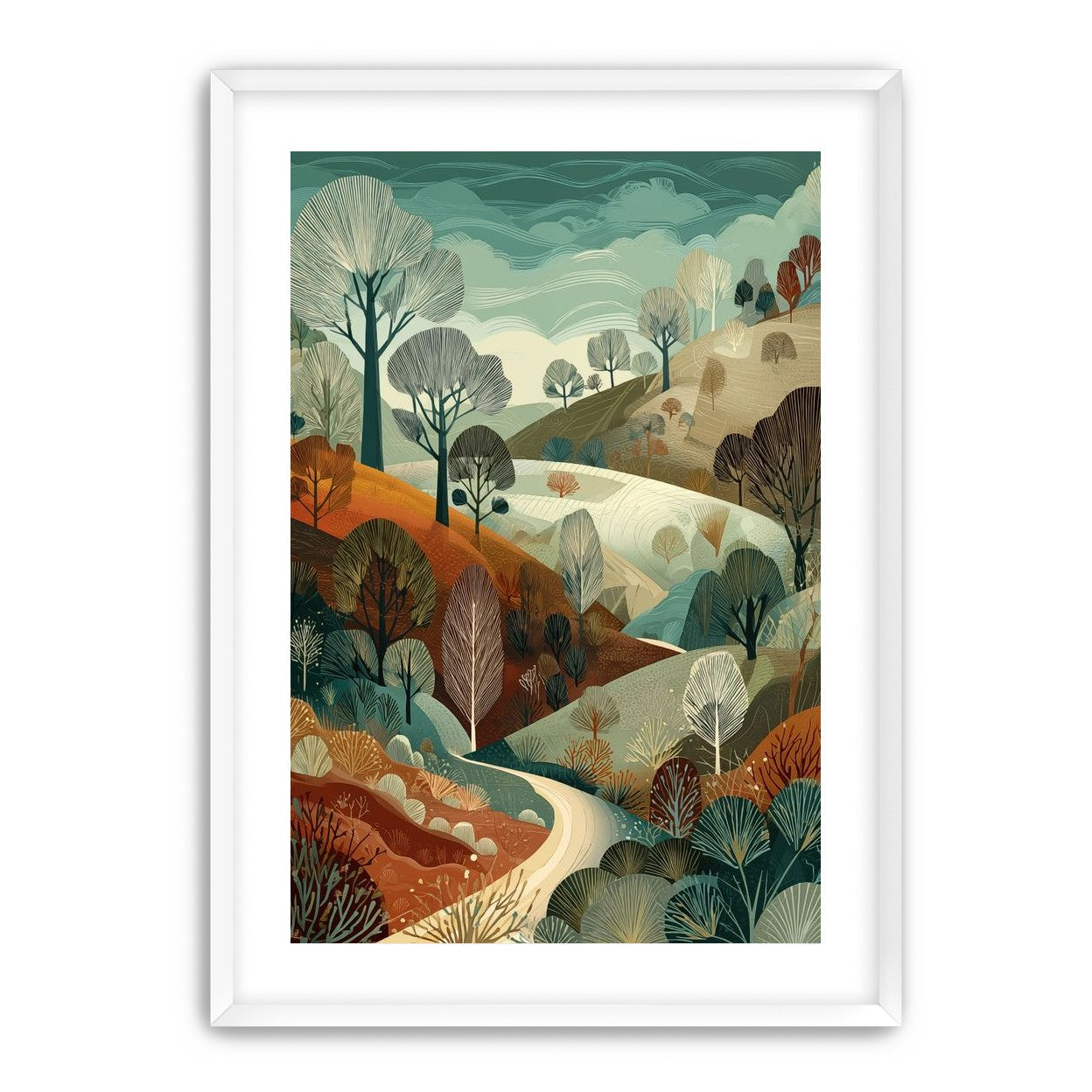 Path Between the Hills
