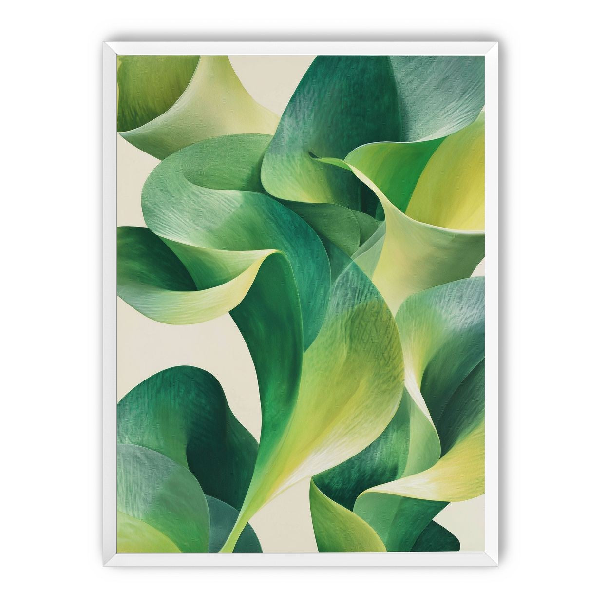 Green light in the lilies