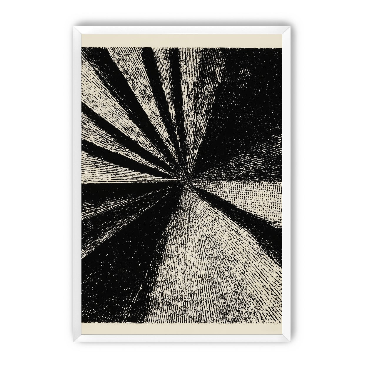 Black rays into grain