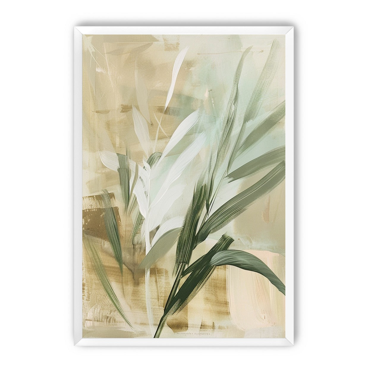 White petals in quiet light