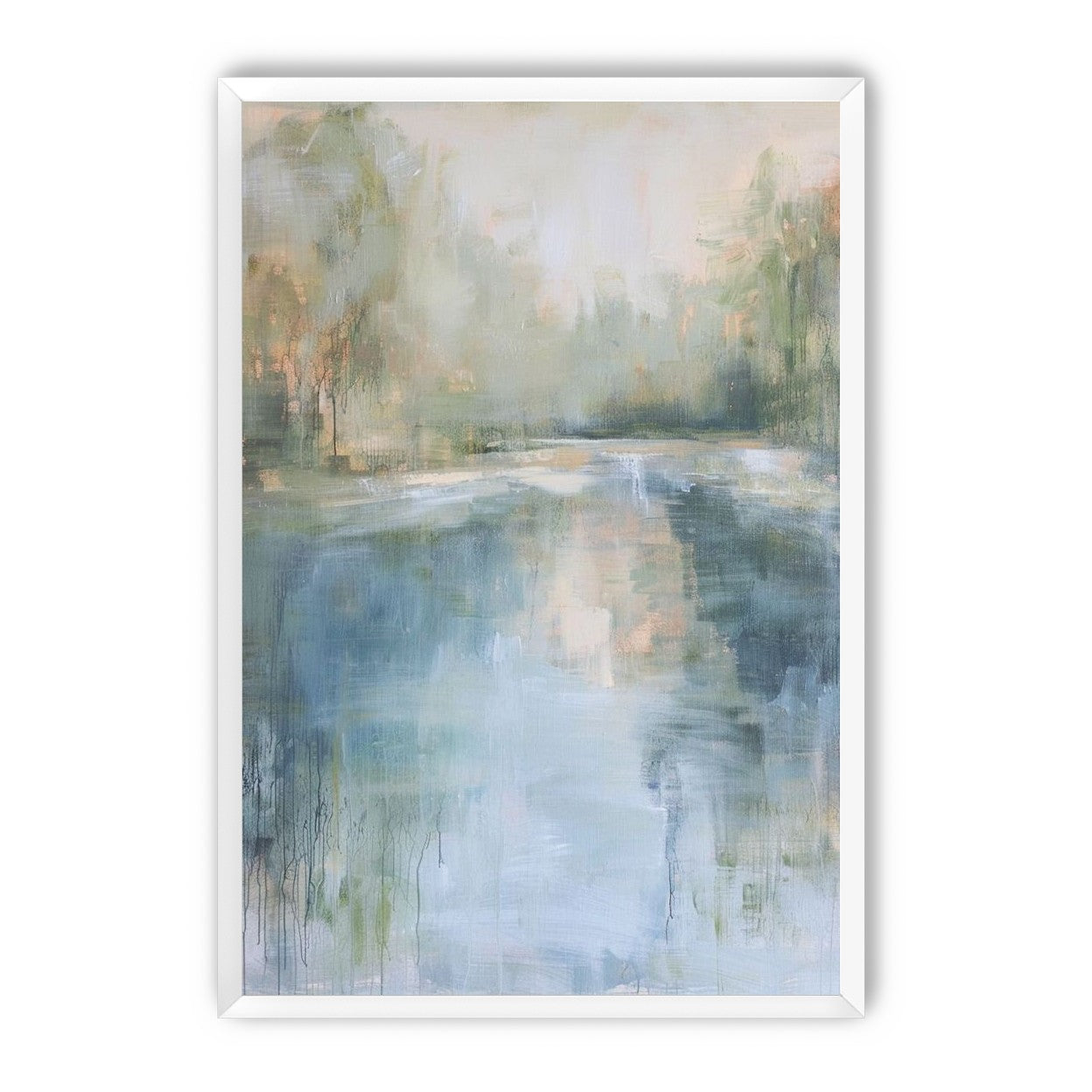 Mist over the river bend