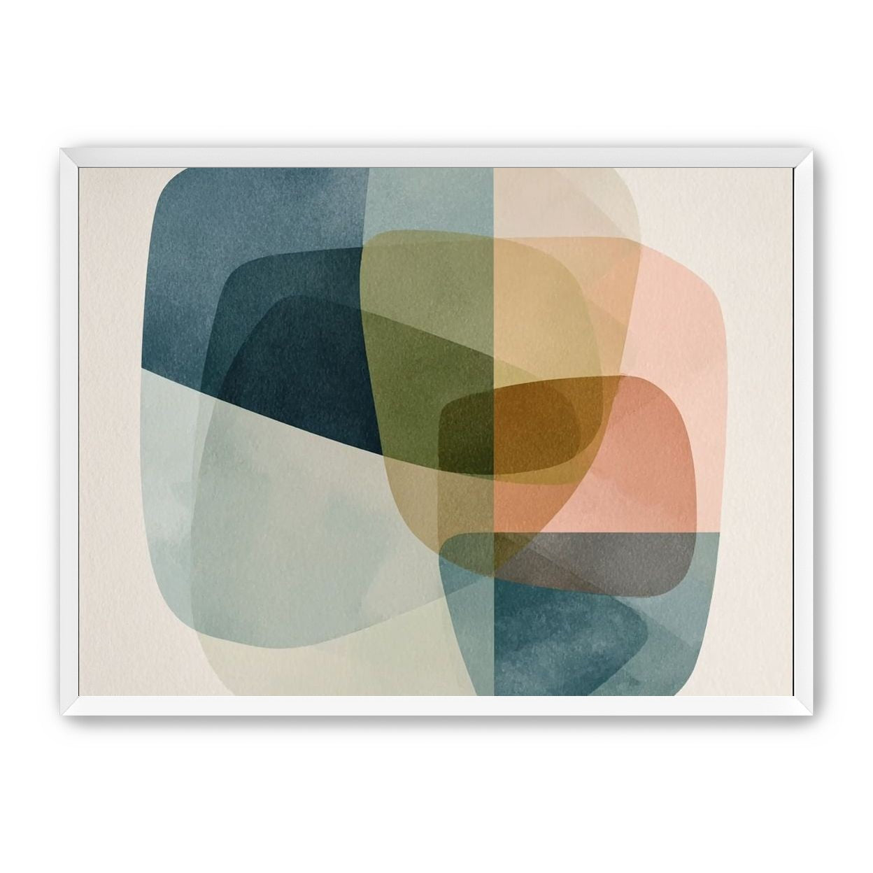 Muted layers within soft corners