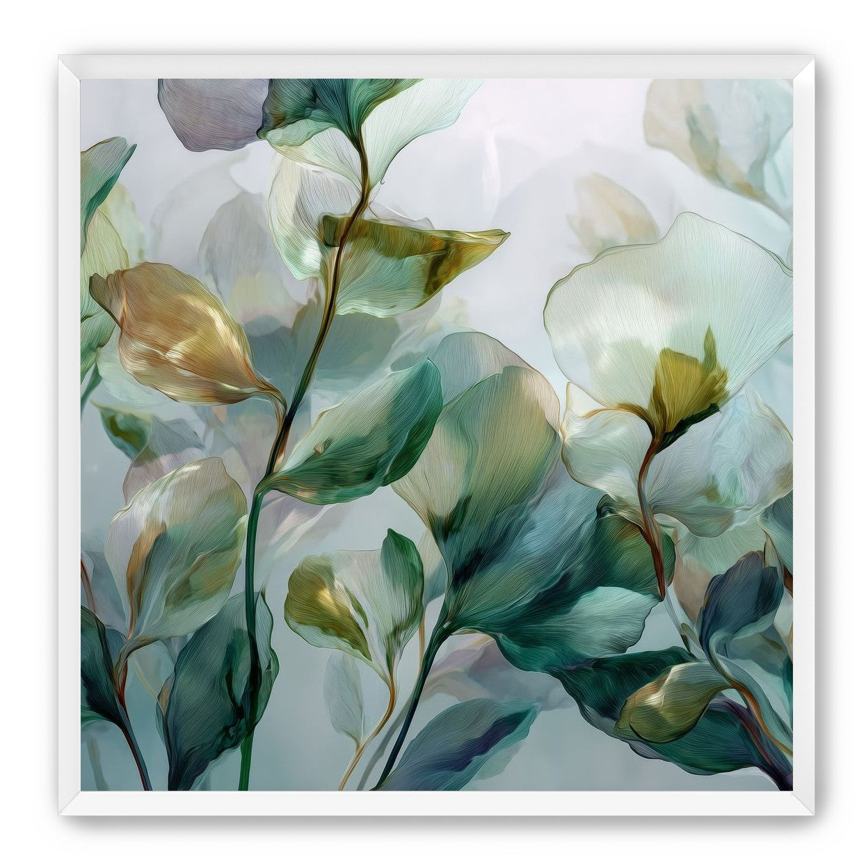 Translucent Leaf Forms