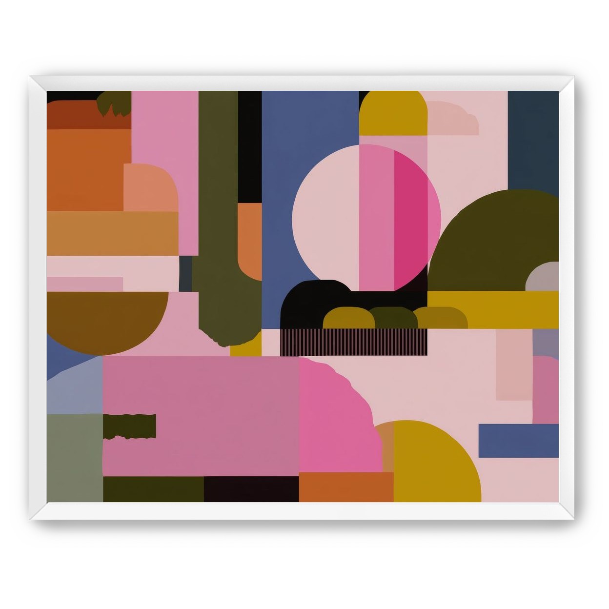 Shapes Jostling for Space