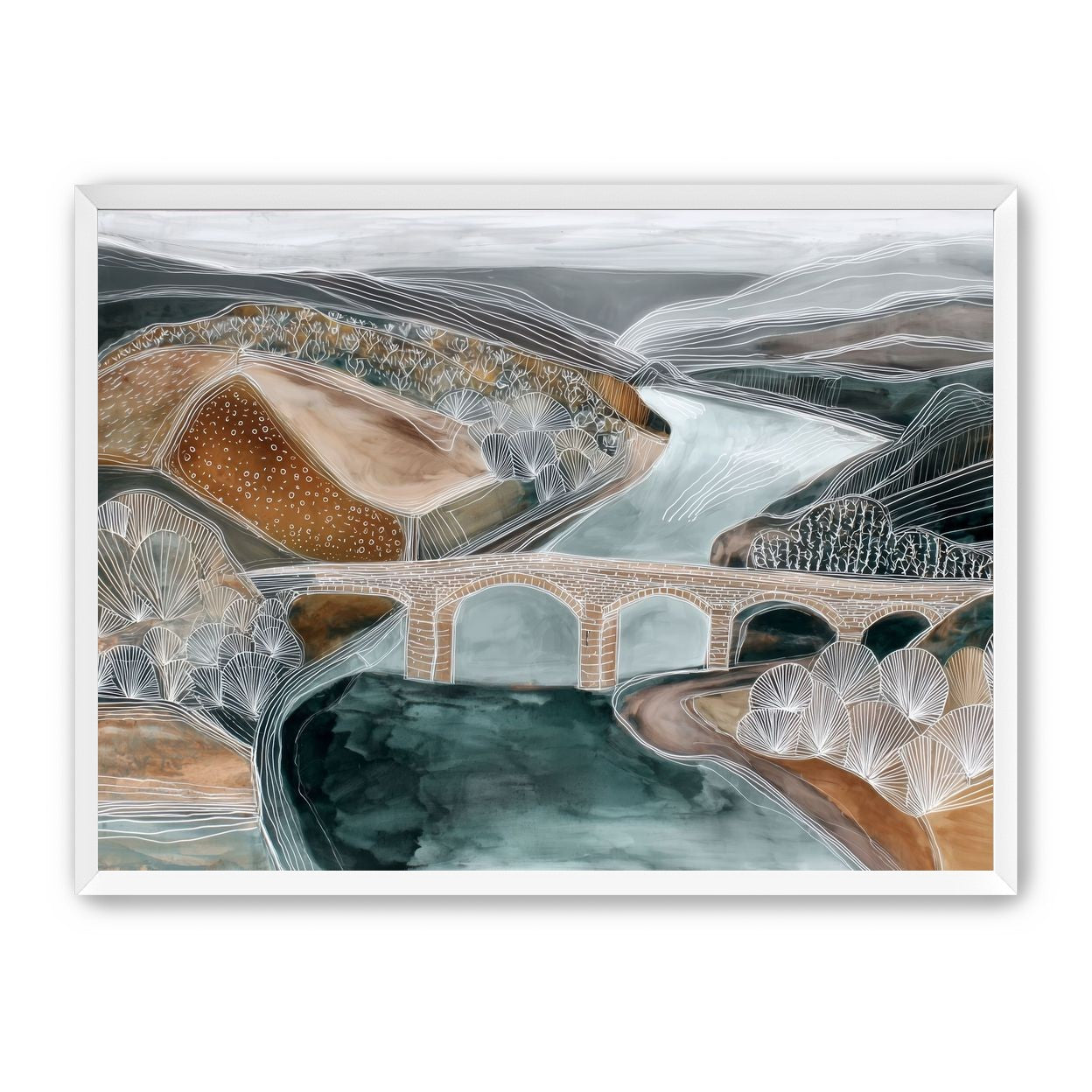 Three-Arch Stone Bridge