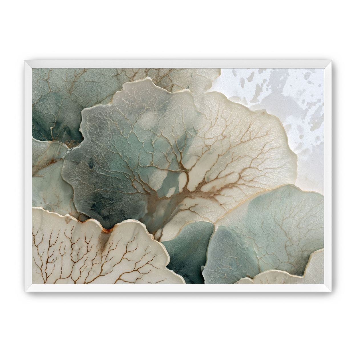 Translucent Leaves with Fine Veins
