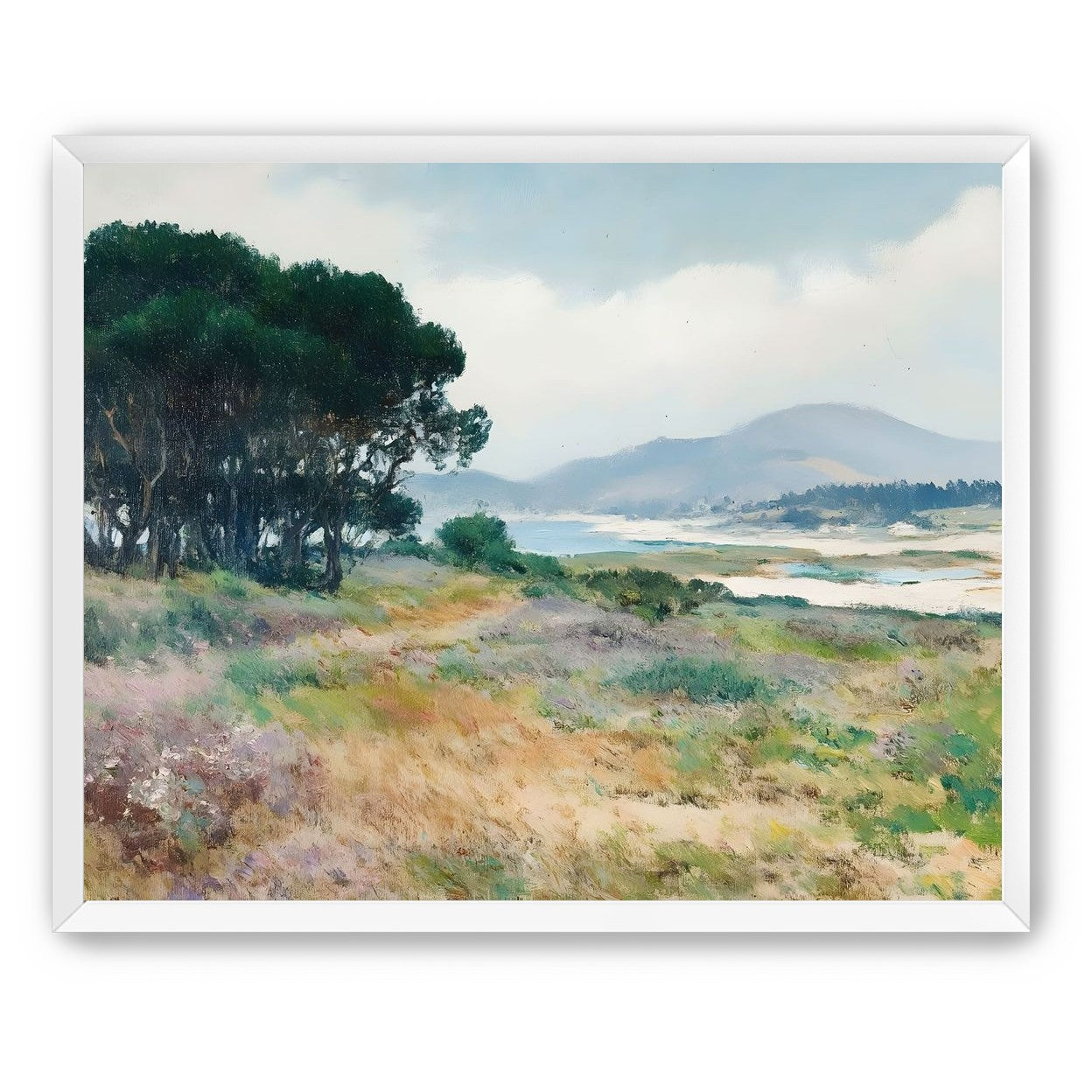 Trees Across the Meadow